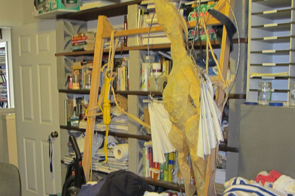 John Powell hangman's noose art project Steve Powell house search warrant operation tsunami
