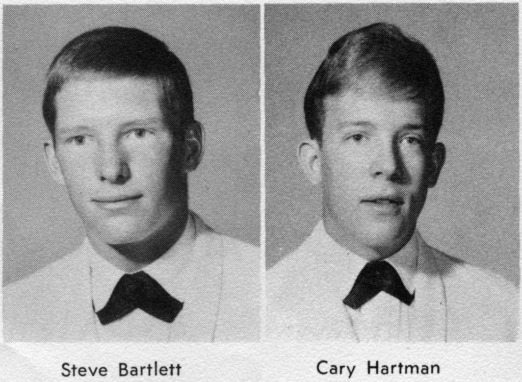 Cary Hartmann Steve Bartlett Bonneville High yearbook