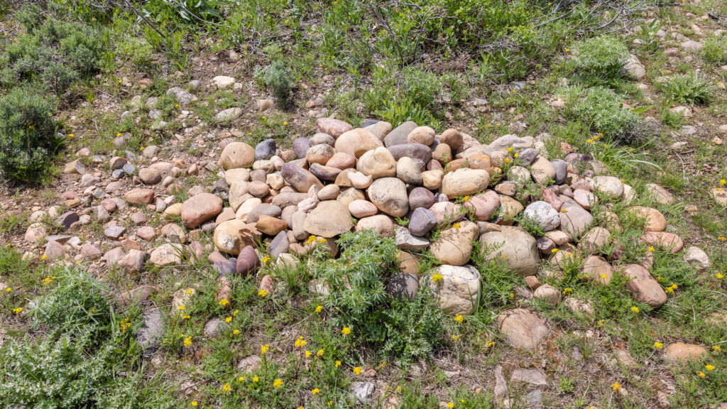 Causey Estates rock pile possible clandestine grave